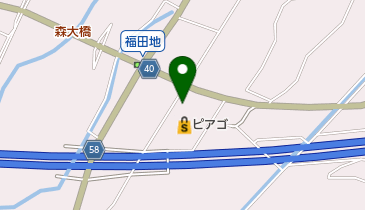 ピアゴ 森店の地図画像