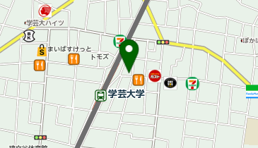 おかしのまちおか 学芸大学駅前店の地図画像