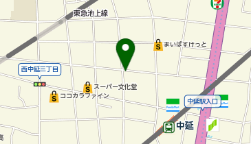 おかしのまちおか 中延店の地図画像