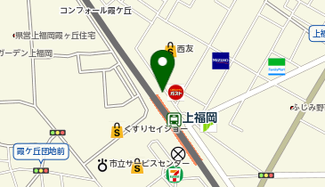 おかしのまちおか 上福岡店の地図画像