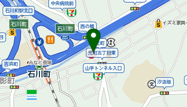 おかしのまちおか 石川町店の地図画像