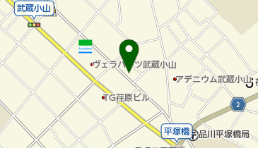 おかしのまちおか 武蔵小山店の地図画像