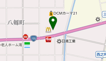 ピアゴ 八剱店の地図画像