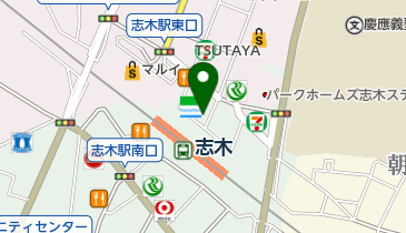 おかしのまちおか 志木店の地図画像