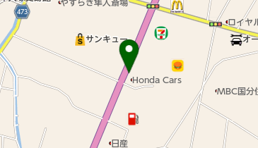 Honda Cars(ホンダ カーズ) 鹿児島 隼人中央店の地図画像
