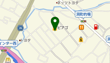 ピアゴ 洞店の地図画像