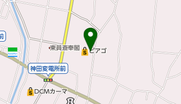ピアゴ 東員店の地図画像