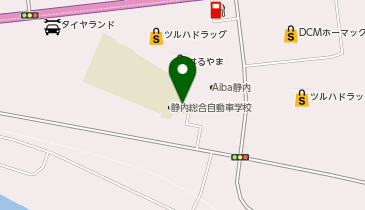 静内総合自動車学校の地図画像