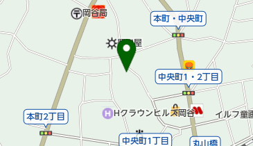 虎の羽の地図画像