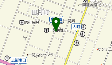 大昌園の地図画像