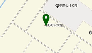 端野町公民館の地図画像