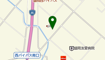 サン・フレッシュ都南の地図画像