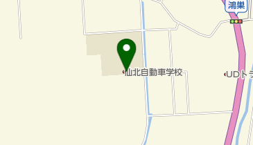 仙北自動車学校の地図画像