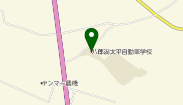 八郎潟太平自動車学校の地図画像