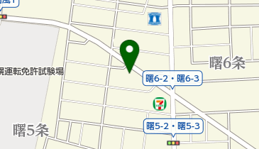 苗穂自動車学校の地図画像