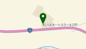 三八五オートスクール三戸の地図画像