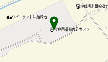 青森県指定自動車教習所協会の地図画像