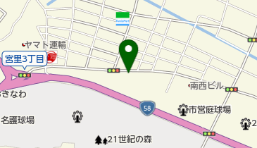 宮里そばの地図画像