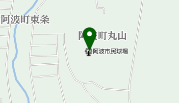 阿波市民球場の地図画像