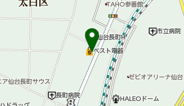 ベスト電器 BFS長町店の地図画像