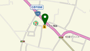 ベスト電器 BFSデンスズ石巻店の地図画像