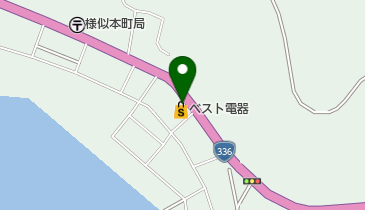 ベスト電器 BFS様似店の地図画像