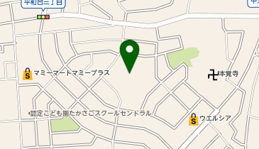 西平井浄水場の地図画像