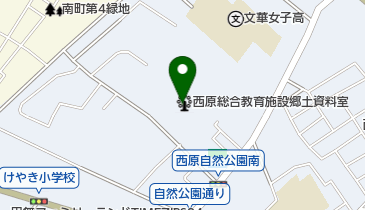 西東京市 郷土資料室の地図画像