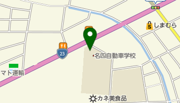 名四自動車学校の地図画像