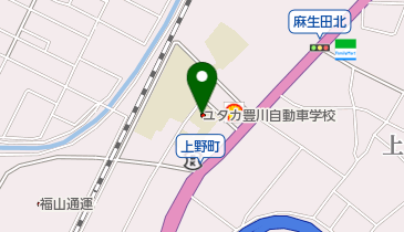 ユタカ豊川自動車学校の地図画像