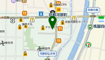 551蓬莱 京都高島屋店の地図画像