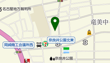 岡崎市医師会公衆衛生センターの地図画像