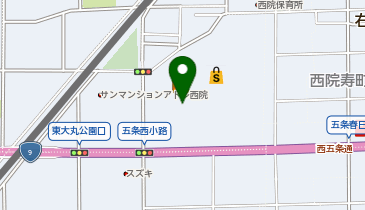 GLOBAL WORK(グローバル ワーク) イオンモール京都五条店の地図画像