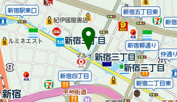 デメル 伊勢丹新宿店の地図画像