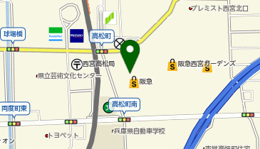 KYK 西宮阪急店の地図画像