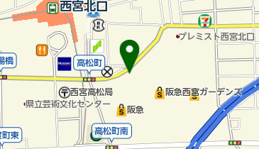 ピッコロカリー 西宮阪急店の地図画像