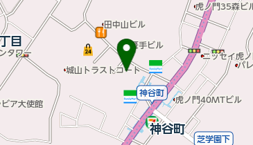 ヒューリック神谷町ビルの地図画像