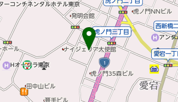 虎ノ門37森ビルの地図画像