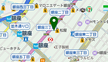 アントニオズデリカ 松屋銀座店の地図画像