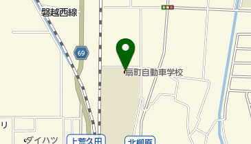 扇町自動車学校の地図画像