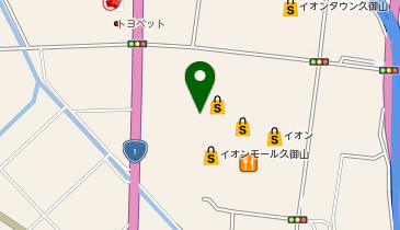 ASBee (アスビー) イオンモール久御山店の地図画像