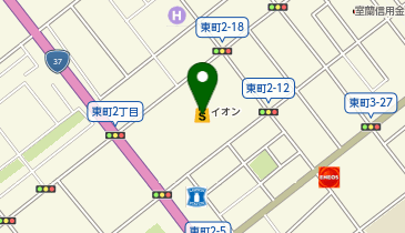 パレットプラザ イオン室蘭店の地図画像