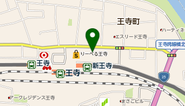 パレットプラザ リーベル王寺店の地図画像