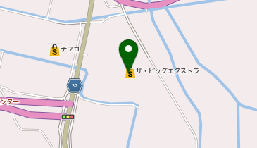 ザ・ビッグエクストラ 萩店の地図画像