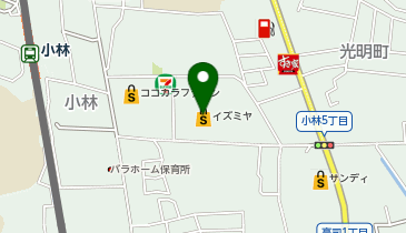 パレットプラザ イズミヤ小林店の地図画像
