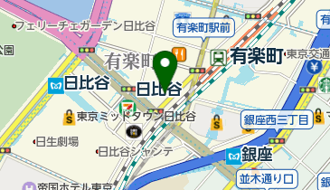 BEAMS&WINDS(ビームス アンド ウインズ) 有楽町の地図画像