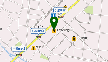 パレットプラザ トミダヤ羽島店の地図画像