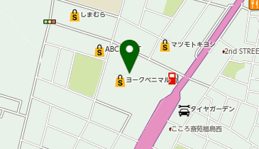 パレットプラザ ヨークベニマル福島西店の地図画像