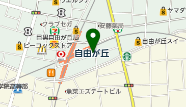 ストレッチ専門店Dr.ストレッチ(ドクター ストレッチ) 自由が丘店の地図画像