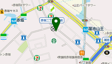 肉のハナマサ 赤坂店の地図画像